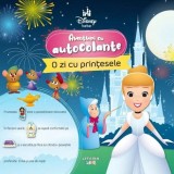 O zi cu printesele. Aventuri cu autocolante - Editura Litera