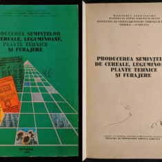 PRODUCEREA SEMINTELOR de CEREALE, LEGUMINOASE, PLANTE TEHNICE, FURAJERE 370 pg