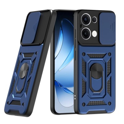 Husa Oppo Reno13 protectie camera Techsuit CamShield Series, albastru foto