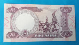 5 Naira 2002 Bancnota veche Africa - Nigeria - stare foarte buna