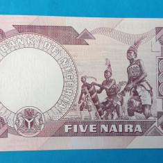 5 Naira 2002 Bancnota veche Africa - Nigeria - stare foarte buna