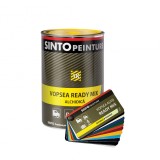 Cumpara ieftin VOPSEA READY MIX 1K ALCHIDICA ROSU RUBIN 270 (RAL 3003) 1L SINTO