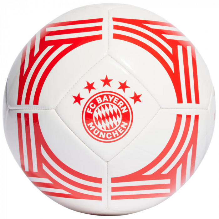 Mingi de fotbal adidas FC Bayern Munich Home Club Ball IA0919 alb