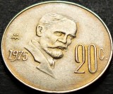 Cumpara ieftin Moneda exotica 10 CENTAVOS - MEXIC, anul 1975 * cod 4985 A = A.UNC, America Centrala si de Sud