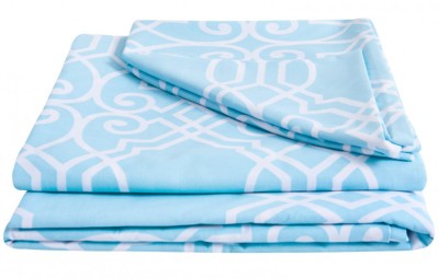 Lenjerie de pat bumbac polycotton, SomnART, pentru pat de 2 persoane (2 fete perne 50x70, cearceaf pat 240x240, cearceaf pilota 180x200), Electra foto