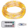 VidaXL Instalație cu 150 LED-uri, alb cald, 15 m 330048