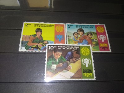 TIMBRE BHUTAN 1979 foto