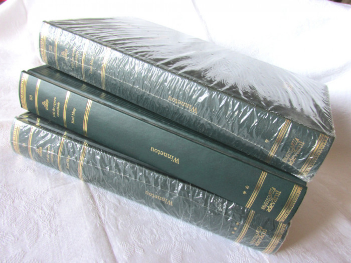 &quot;WINNETOU&quot;, Vol. I+II+III, Karl May, 2009. Biblioteca ADEVARUL. Carti noi