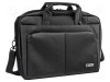 Laptop bag black polyester Usable dim: 365x40x245mm 14.1"