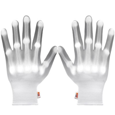 Manusi LED pentru adulti, Linomag&amp;reg;, 3 moduri de iluminare, Efect radiografie, Alb foto