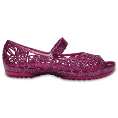 Balerini Crocs Kids&#039; Isabella Glitter Flat Mov - Wild Orchid