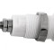 Conector Banană Alb 4mm 36A 1kV Nichelat