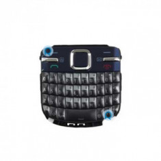 Tastatură QWERTY Nokia C3, tastatură gri ardezie piesa de schimb 1044