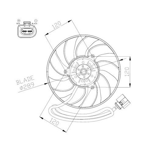 NRF Ventilator, radiator
