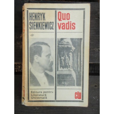 QUO VADIS - HENRYK SIENKIEWICZ foto