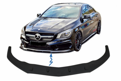 Prelungire Bara Fata compatibil cu Mercedes CLA45 C117 X117 (2013-2016) Negru Lucios FBSMBW117AMG foto