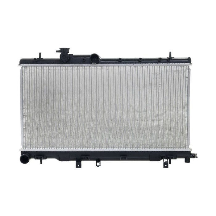 Radiator racire Subaru Legacy 10.1998-08.2003 2, 0 92kw; 2, 5 115/130kw; Outback 08.2000-08.2003 2, 5 115kw Benzina, Manual, Cu/fara AC, niplu 38/38m