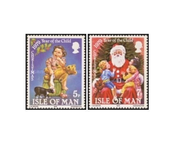 Isle of Man 1979 - Craciun, serie neuzata