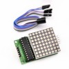 Modul Matrice 8x8 LED-uri driver MAX7219 Arduino + ( 5 fire ) (m.1033)