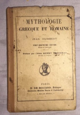 Mythologie grecque et romaine... / Jean Humbert foto