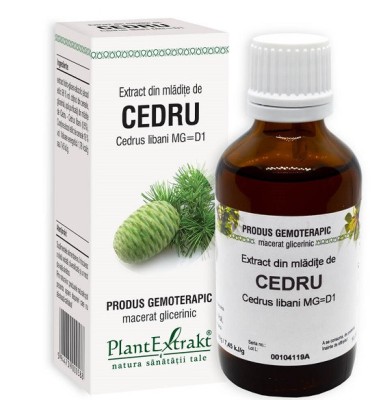 EXTRACT DIN MLADITE DE CEDRU 50ML foto