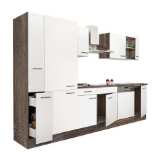 Leziter Mobilier de bucatarie Yorki 310 cu rafturi Mobalis Homvera