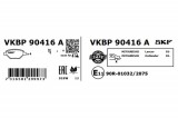 Set placute frana spate SKF VKBP90416A