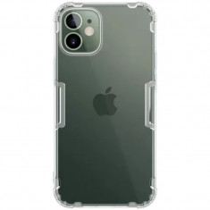 Husa Cover Nillkin Nature Silicon Slim pentru iPhone 12 Mini Transparent