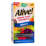 Supliment alimentar Alive! Men&rsquo;s Ultra Nature&#039;s Way, 30 tablete, Secom