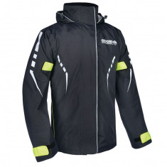 MBS Geaca ploaie Oxford Stormseal Over Jacket, negru/alb/fluo, 3XL, Cod Produs: RM1203XLOX