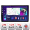 Navigatie Audi A4 B6 Quad Core B-050 Android Ecran QLED octa core 4+64 carplay android auto KIT-050+EDT-E309V3 v1 CarStore Technology