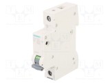 &Icirc;ntrerupător de supracurent SIEMENS 230/400VAC 6A 10kA Poli: 1