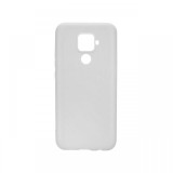 Husa Huawei Nova 5z Lemontti Silicon Silky Semitransparent Alb