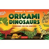 Origami Dinosaurs Kit: Prehistoric Fun for Everyone! [Origami Kit with 2 Books, 98 Papers, 20 Projects]