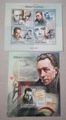 2 COLITE MNH GUINEA-BISSAU- ALBERT CAMUS foto