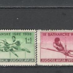 Iugoslavia.1938 Balcaniada de atletism Belgrad SI.128