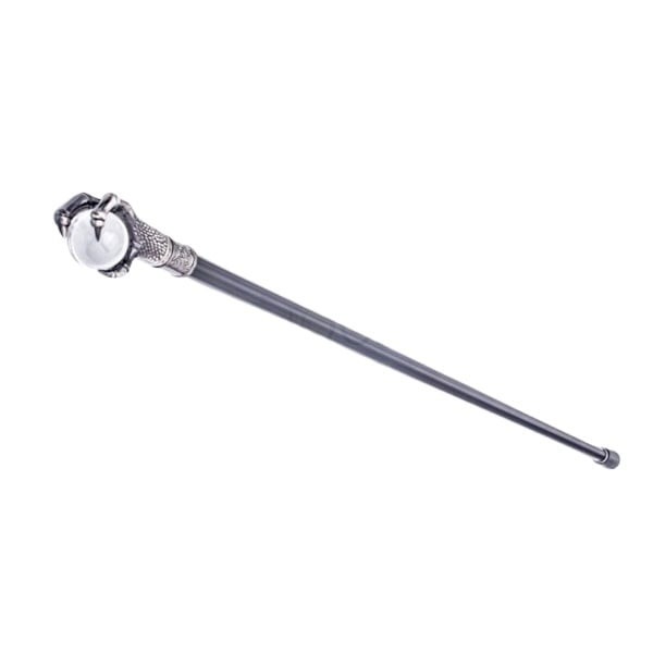 Baston decorativ, Ball, metalic, cutit panoplie, 95 cm, negru