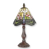 Lampa Tiffany decorata cu libelule TA-150, Veioze