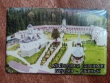 M3 C3 - Magnet frigider - tematica turism - Manastirea Caraiman - Romania 69