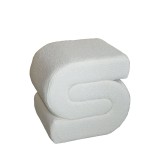Cumpara ieftin Taburet Escargot Pako World Alb 48x42x44 cm