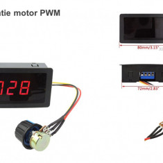 Variator turatie motor PWM 12V 24V 5A