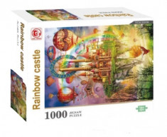 Puzzle 1000 piese - Castel Curcubeu foto