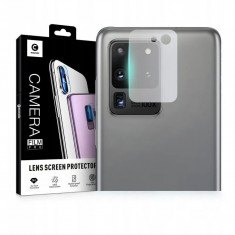 Folie de protectie camera Samsung Galaxy S20 Ultra Mocolo Transparent