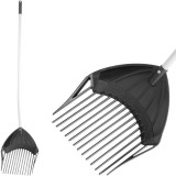 Unealta de gradina 3 &icirc;n 1 Strend Pro MGT-888R, grebla/lopata/sita, coada ALU 120 cm