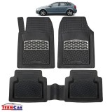 Audi A3 Covorase Auto TeamCar&reg; Tavita Compatibile Hatchback 5 uși (2003&ndash;2013) Silver, Cauciuc
