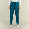 Pantalon medical unisex Clio - stretch L 425 - Albastru Petrol