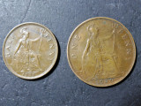 Anglia / Marea Britanie / Regatul Unit - Lot Half Penny 1929 + Penny 1930 (56), Europa