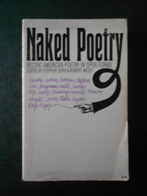 STEPHEN BERG &amp;amp; ROBERT MEZEY - NAKED POETRY (ed. cartonata, 1972) foto