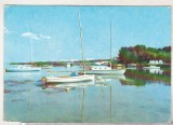 Bnk cp Mamaia - Pe lacul Siutghiol - circulata, Printata, Constanta