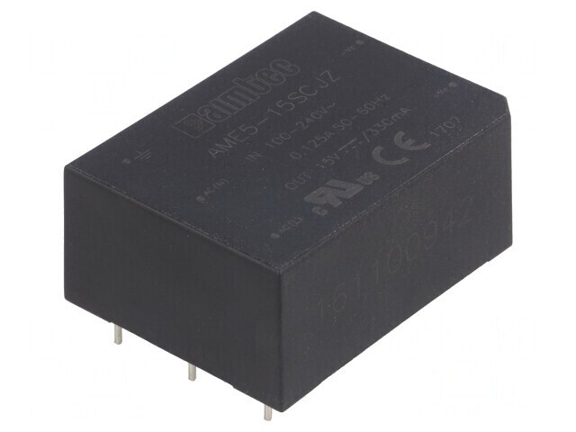 Convertor AC/DC 5W 15VDC